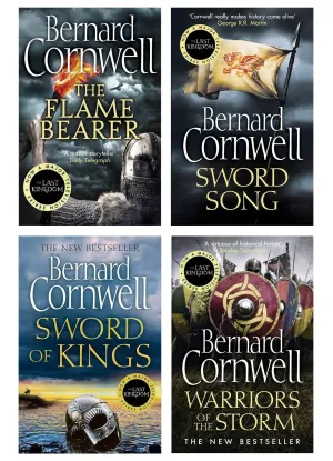 The Last Kingdom by Bernard Cornwell (Books 4, 9, 10 & 13) Collection 4 Books Set - Fiction - Paperback