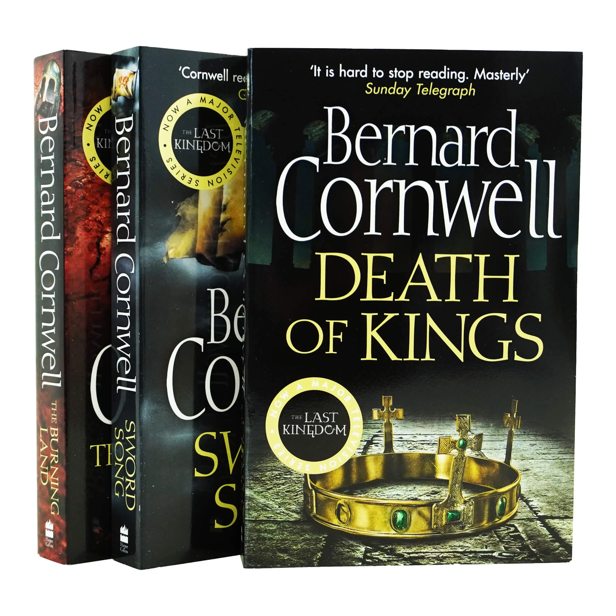 The Last Kingdom Series 4-6 by Bernard Cornwell 3 book set  Collection - Fiction - Paperback