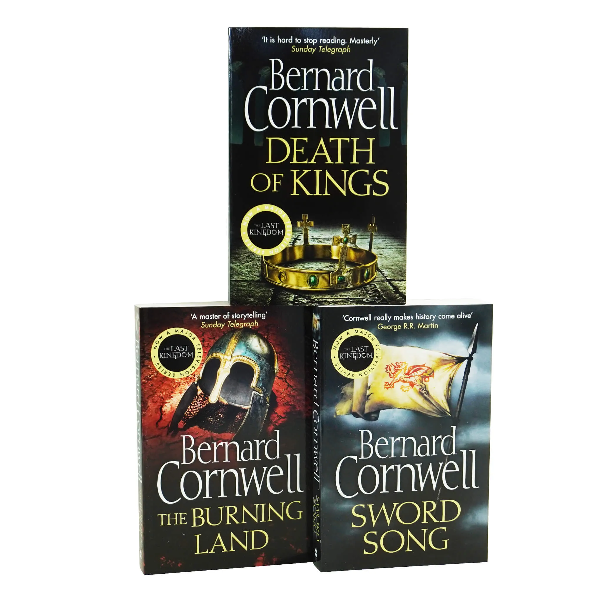 The Last Kingdom Series 4-6 by Bernard Cornwell 3 book set  Collection - Fiction - Paperback