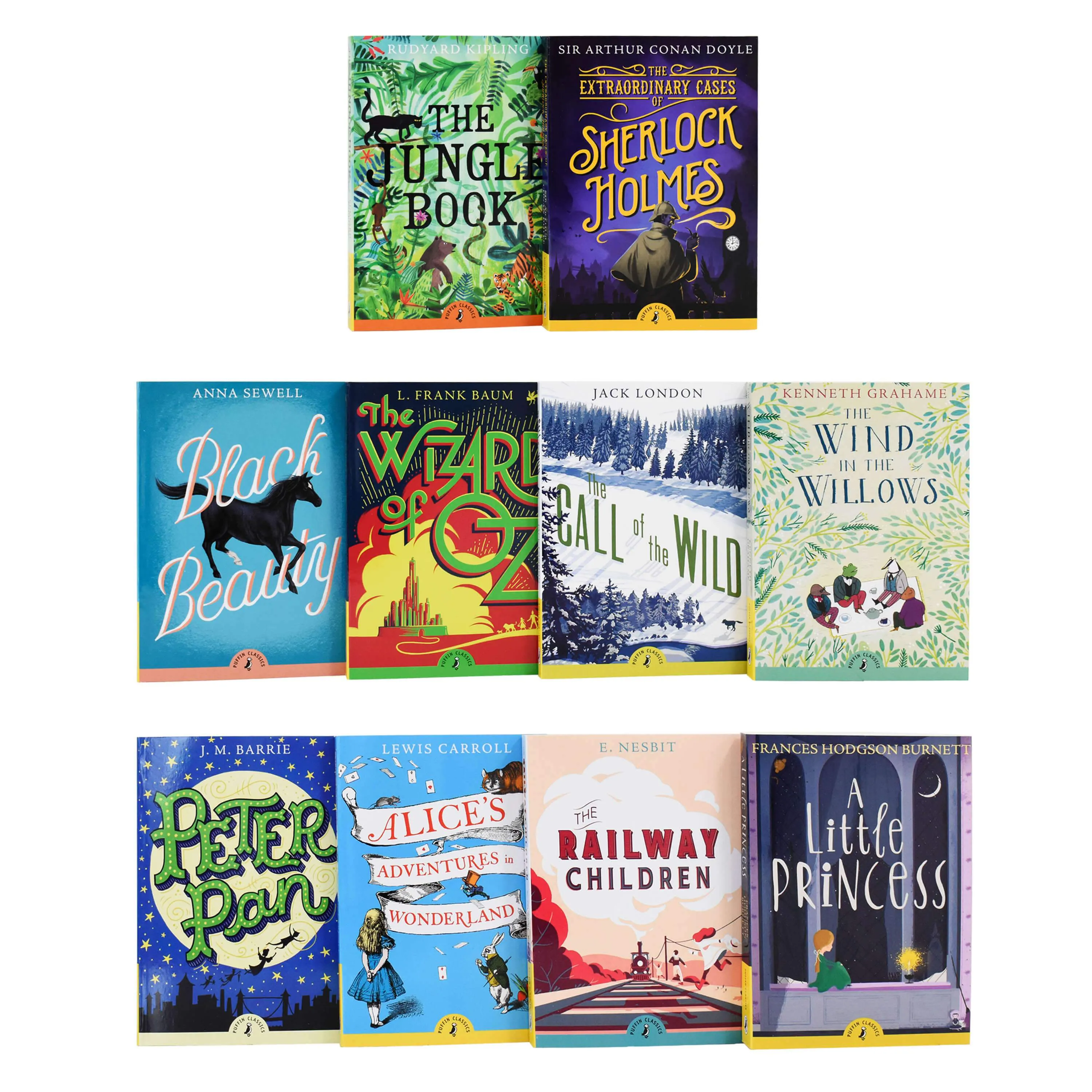 The Puffin Classics Story Collection 10 Books – Ages 7-9 - Paperback