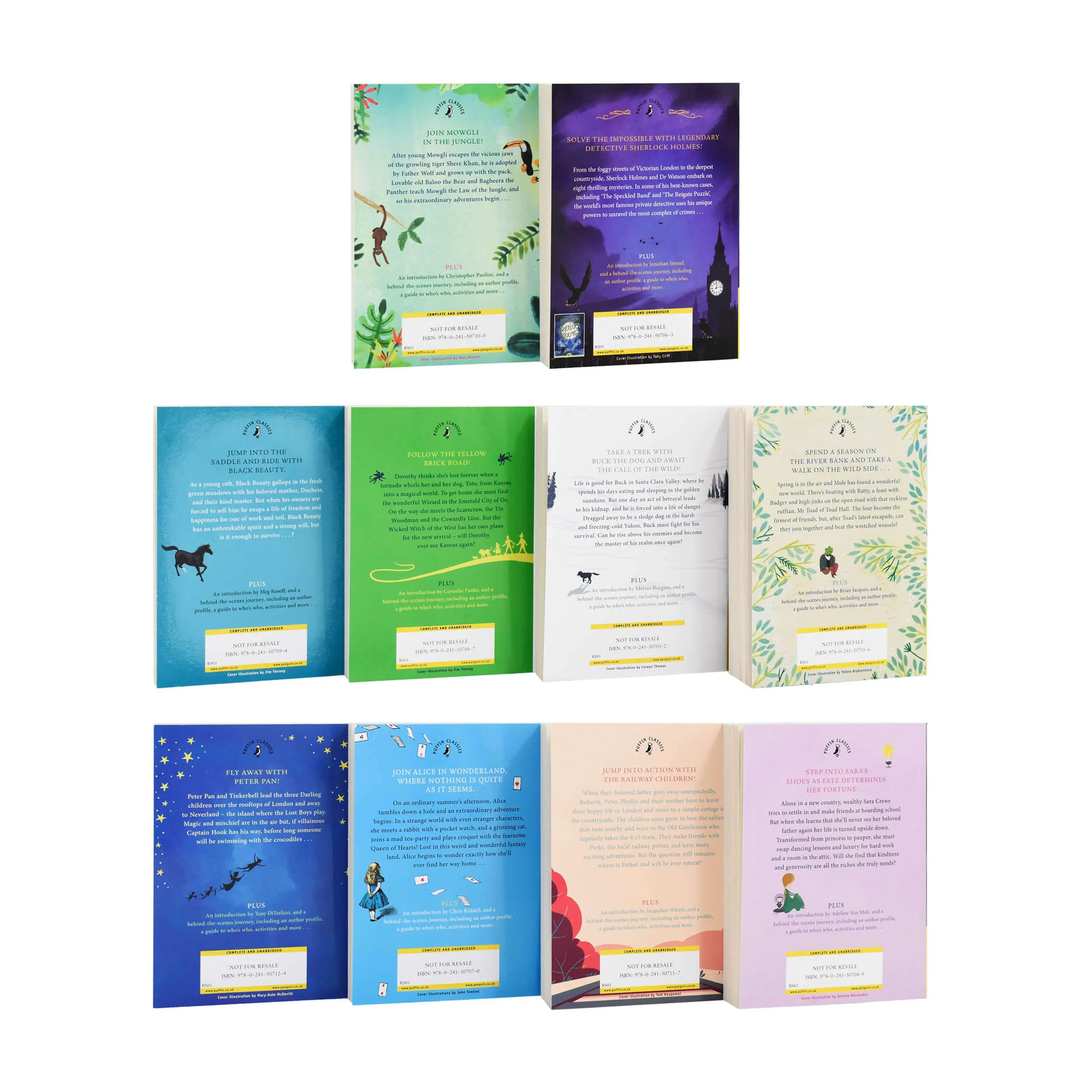 The Puffin Classics Story Collection 10 Books – Ages 7-9 - Paperback
