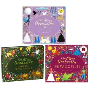 The Story Orchestra Series (Set 2) By Jessica Courtney-Tickle 3 Books Collection Set - Age 3  - Hardback