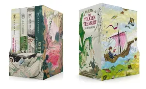 The Tolkien Treasury 4 Books Collection Box Set By J.R.R Tolkien - Ages 7-9 - Hardback