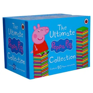 The Ultimate Peppa Pig Collection 50 Books Box Set By Ladybird - Ages 5  - Hardback