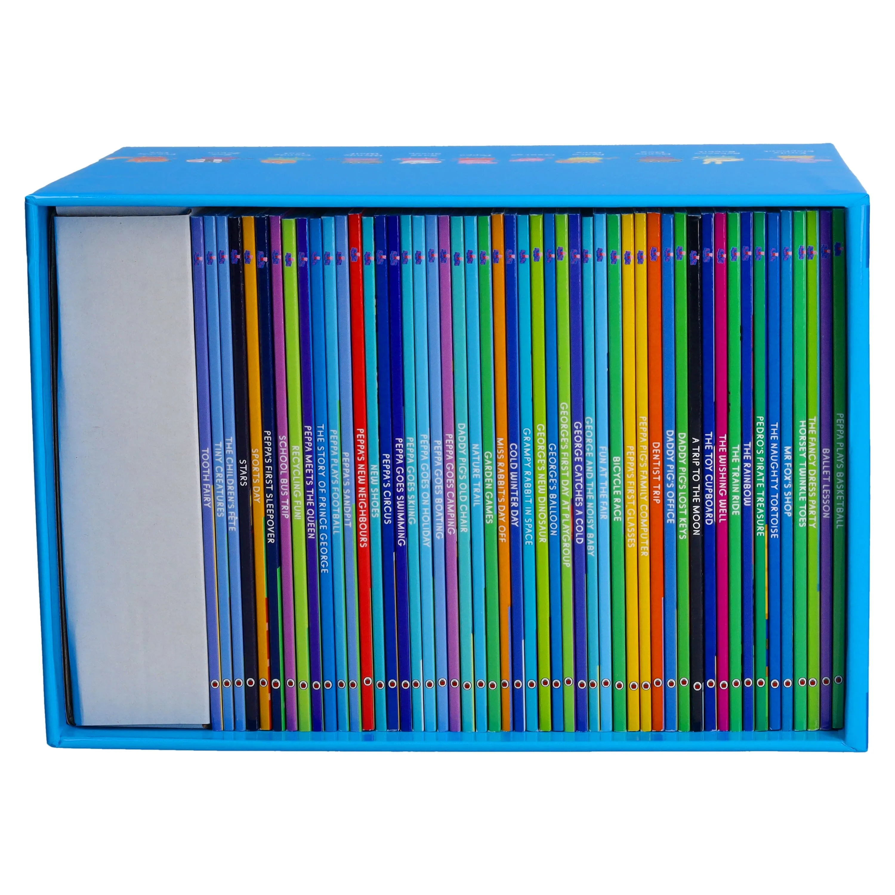The Ultimate Peppa Pig Collection 50 Books Box Set By Ladybird - Ages 5  - Hardback