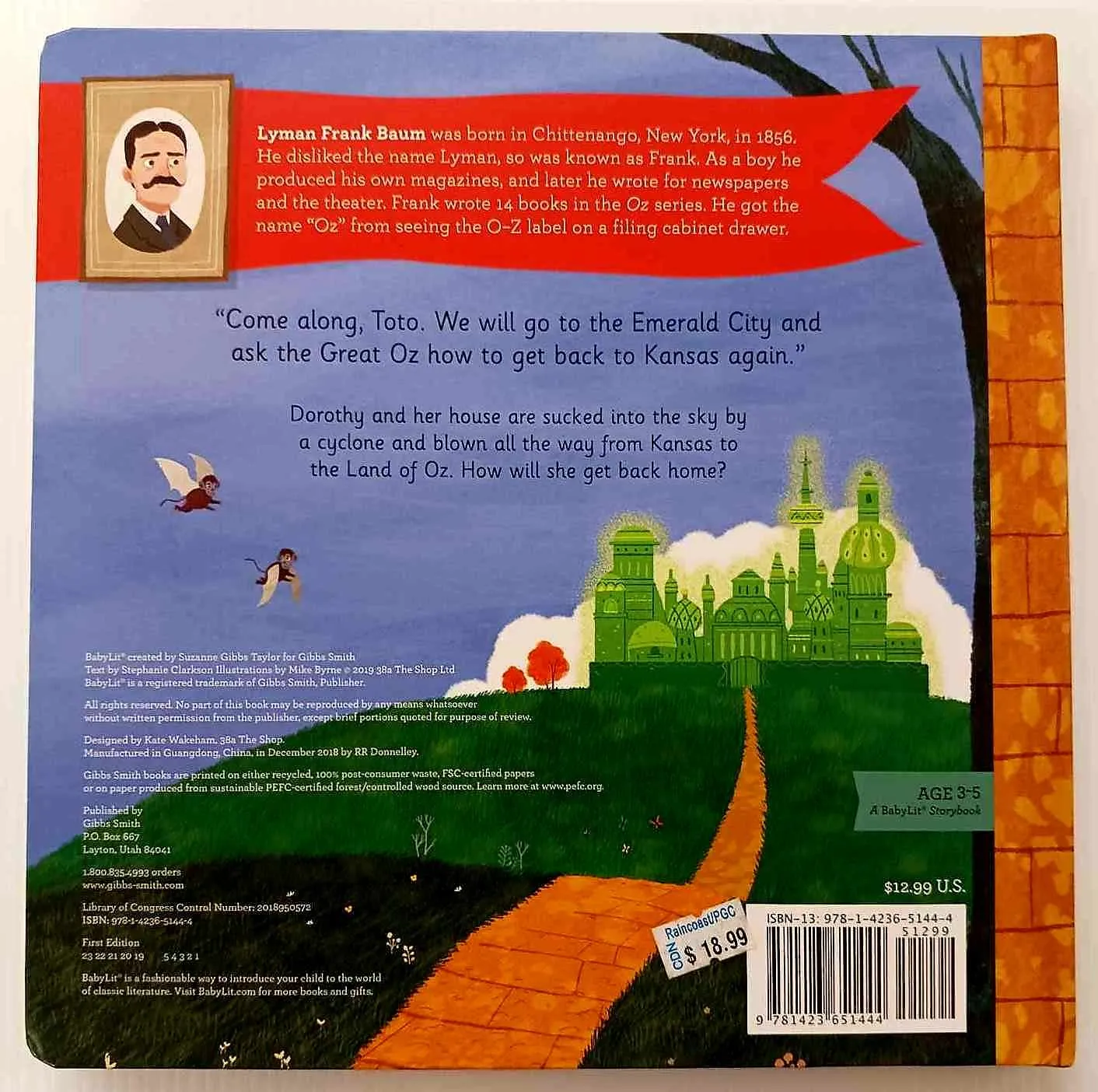 THE WONDERFUL WIZARD OF OZ - L. Frank Baum, Stephanie Clarkson