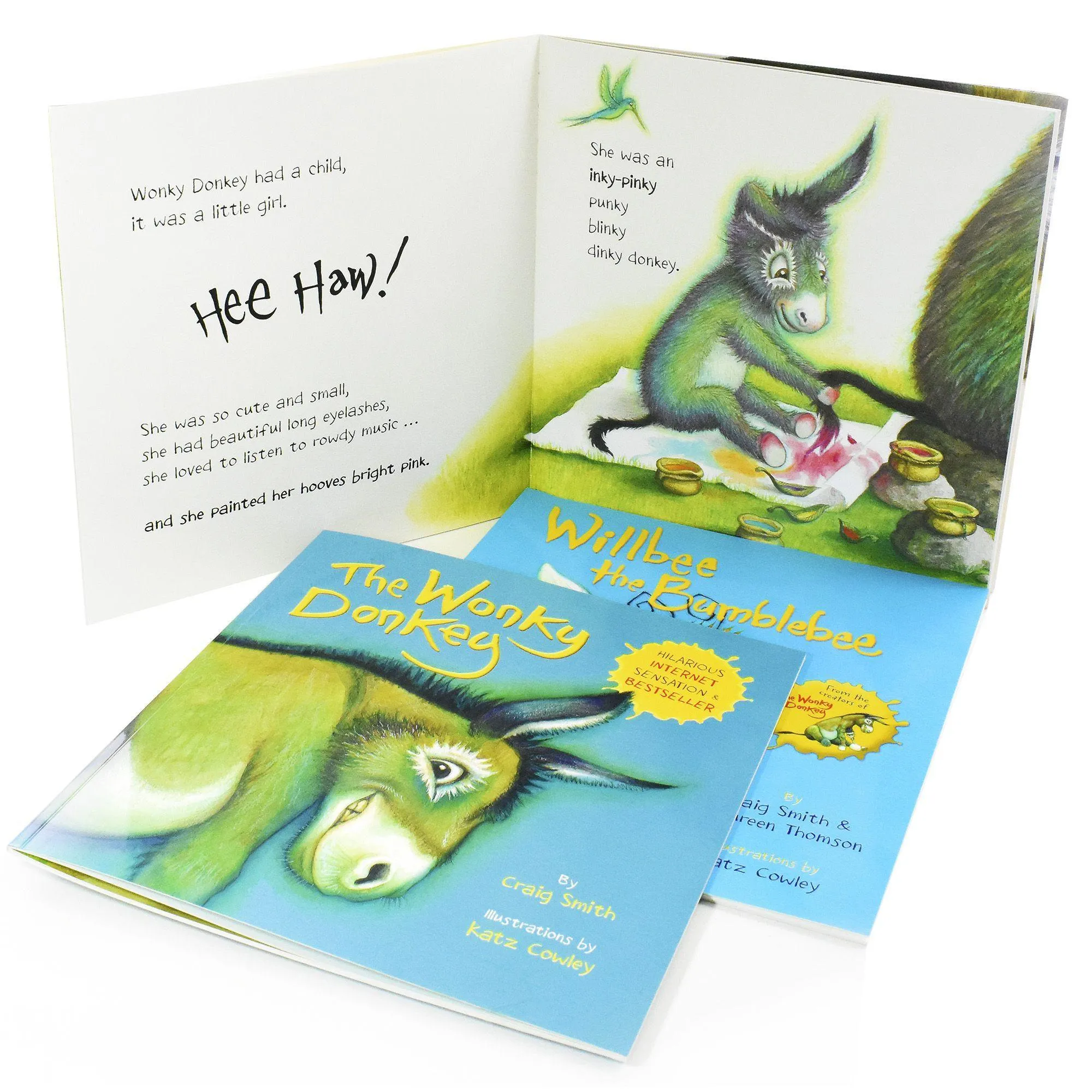 The Wonky Donkey By Craig Smith 3 Books Collection Set  - Ages 5  - Paperback