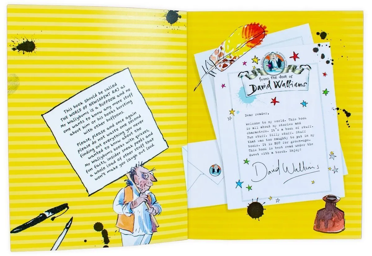 The World of David Walliams Book of Stuff - Ages 9-14 - Paperback