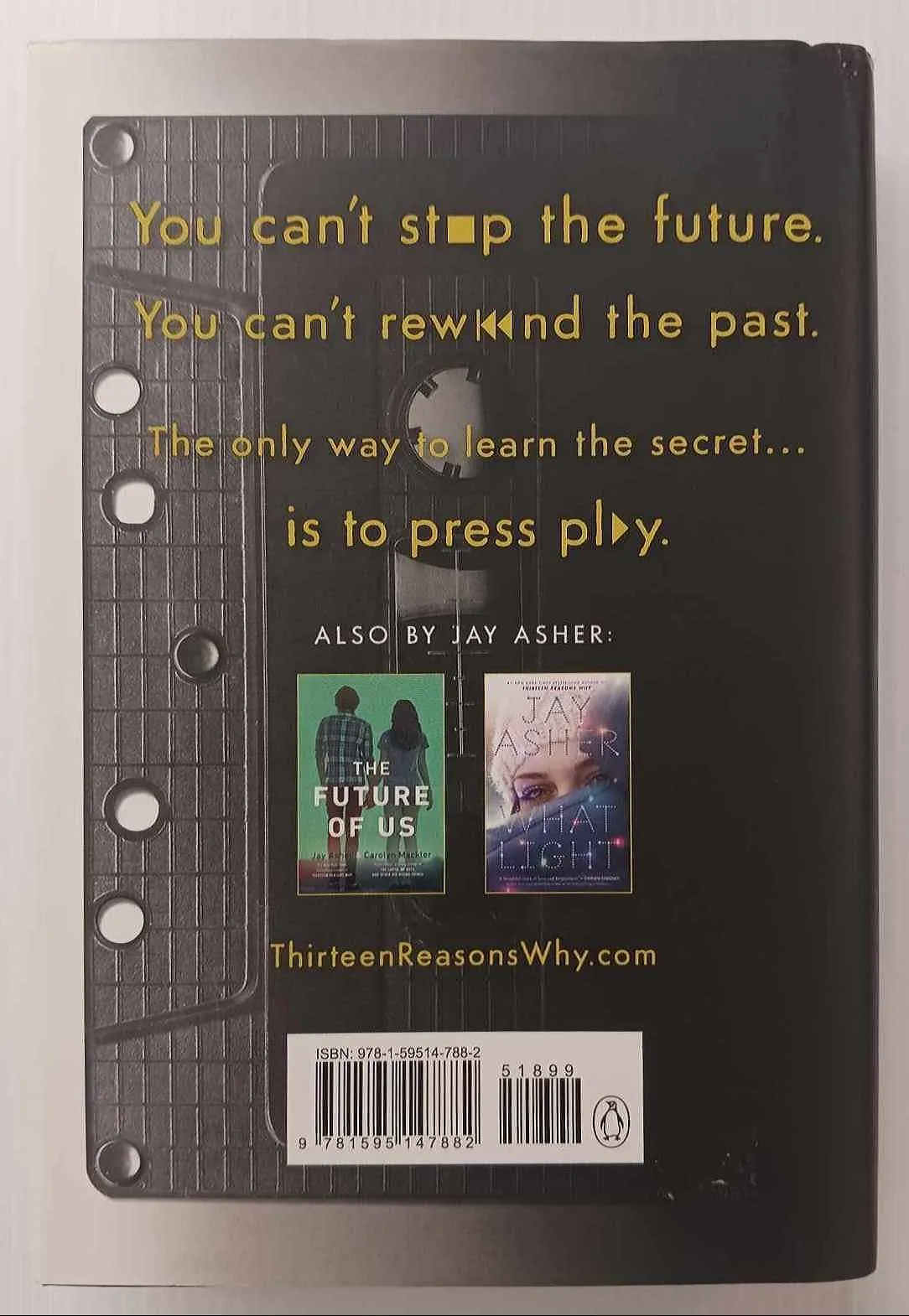 THIRTEEN REASONS WHY - Jay Asher