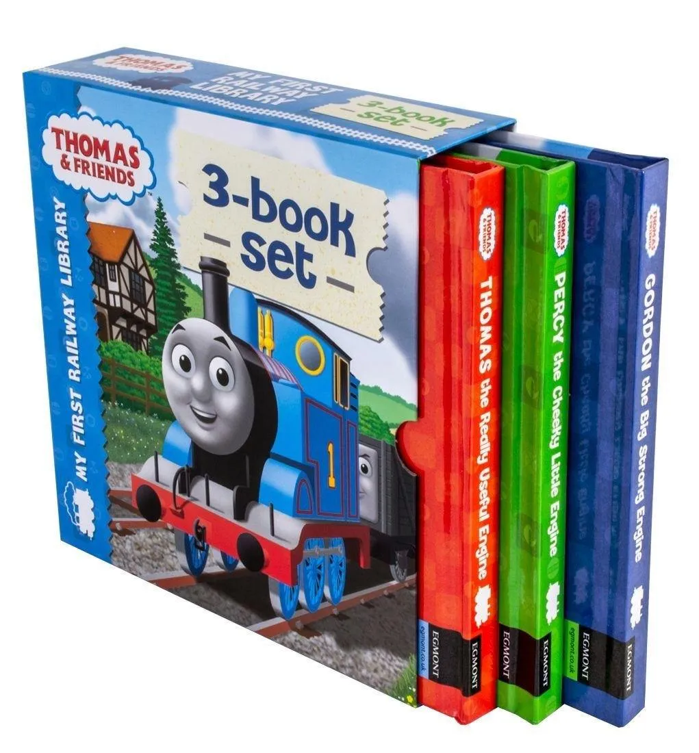 Thomas & Friends My First Railway Library Collection 3 Books Set - Ages 5-7 - Hardback - Britt Allcroft