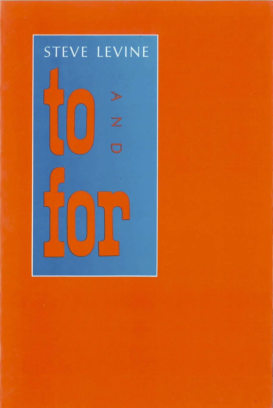To and For