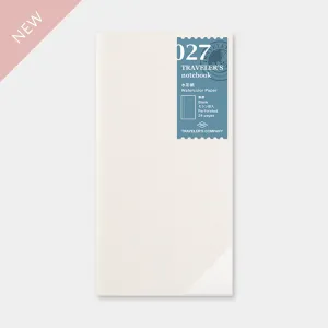 Traveler's Company - Inserts - Regular - 027 Watercolour Paper