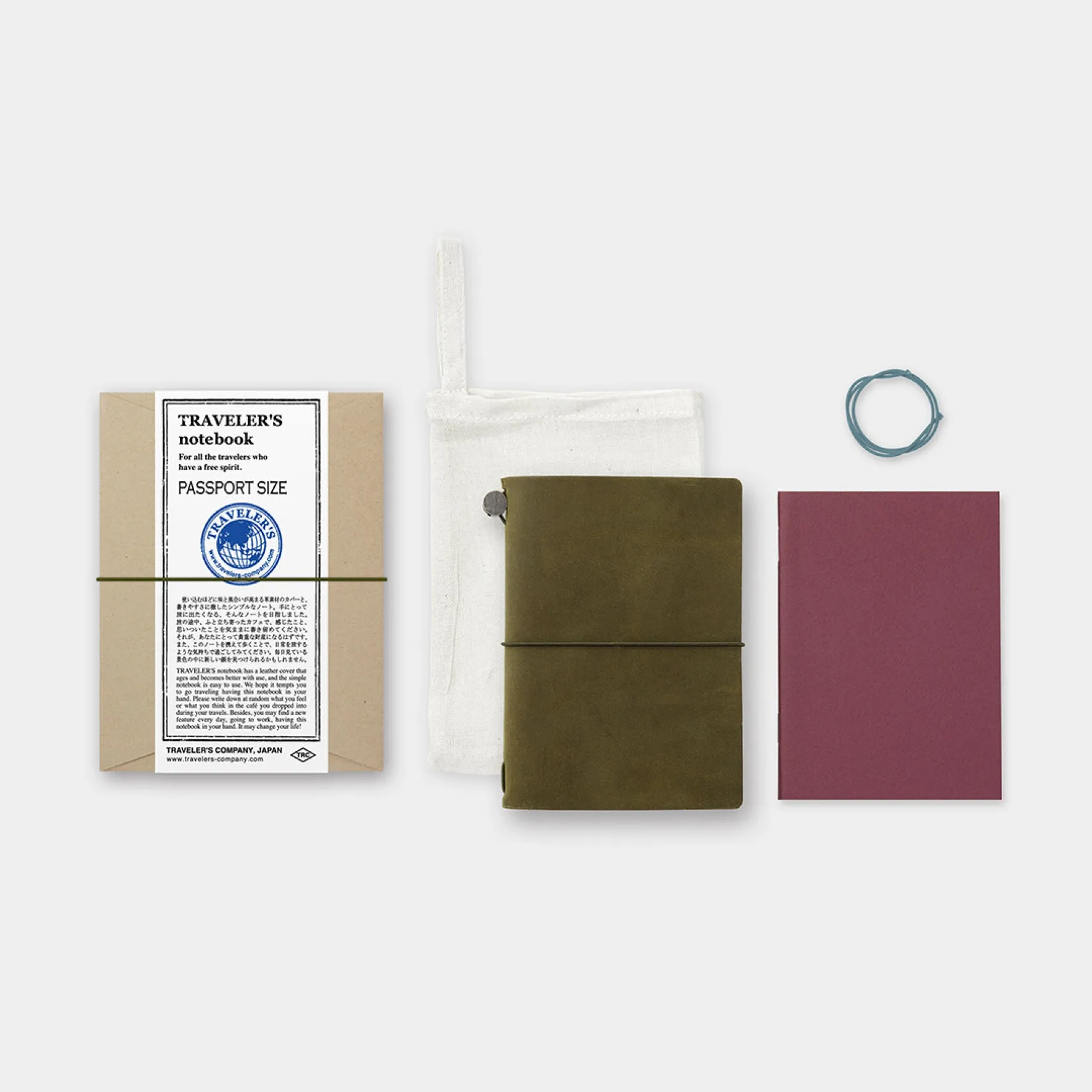 Traveler's Company - Traveler's Notebook - Passport - Olive