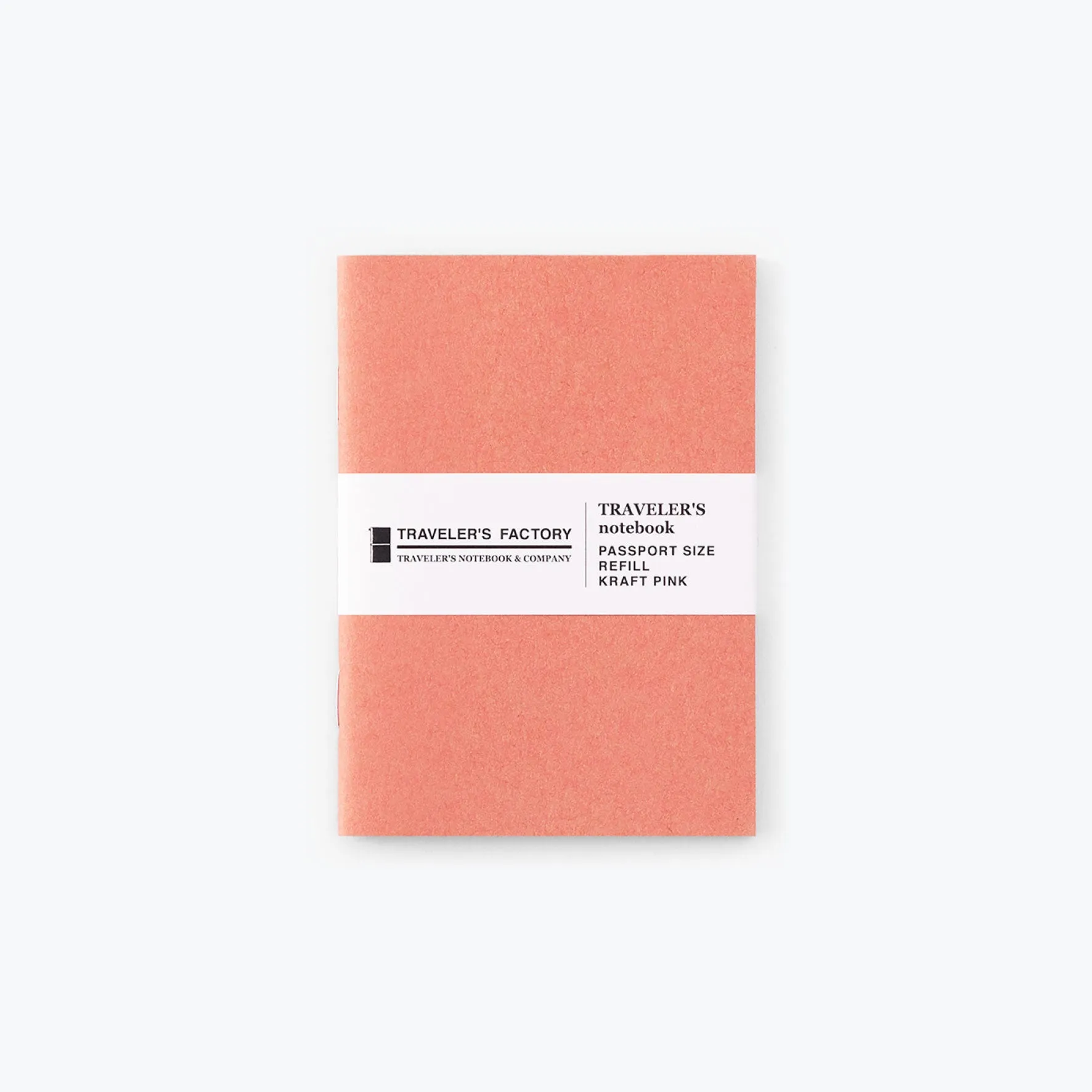Traveler's Factory - Insert - Passport - Kraft Pink