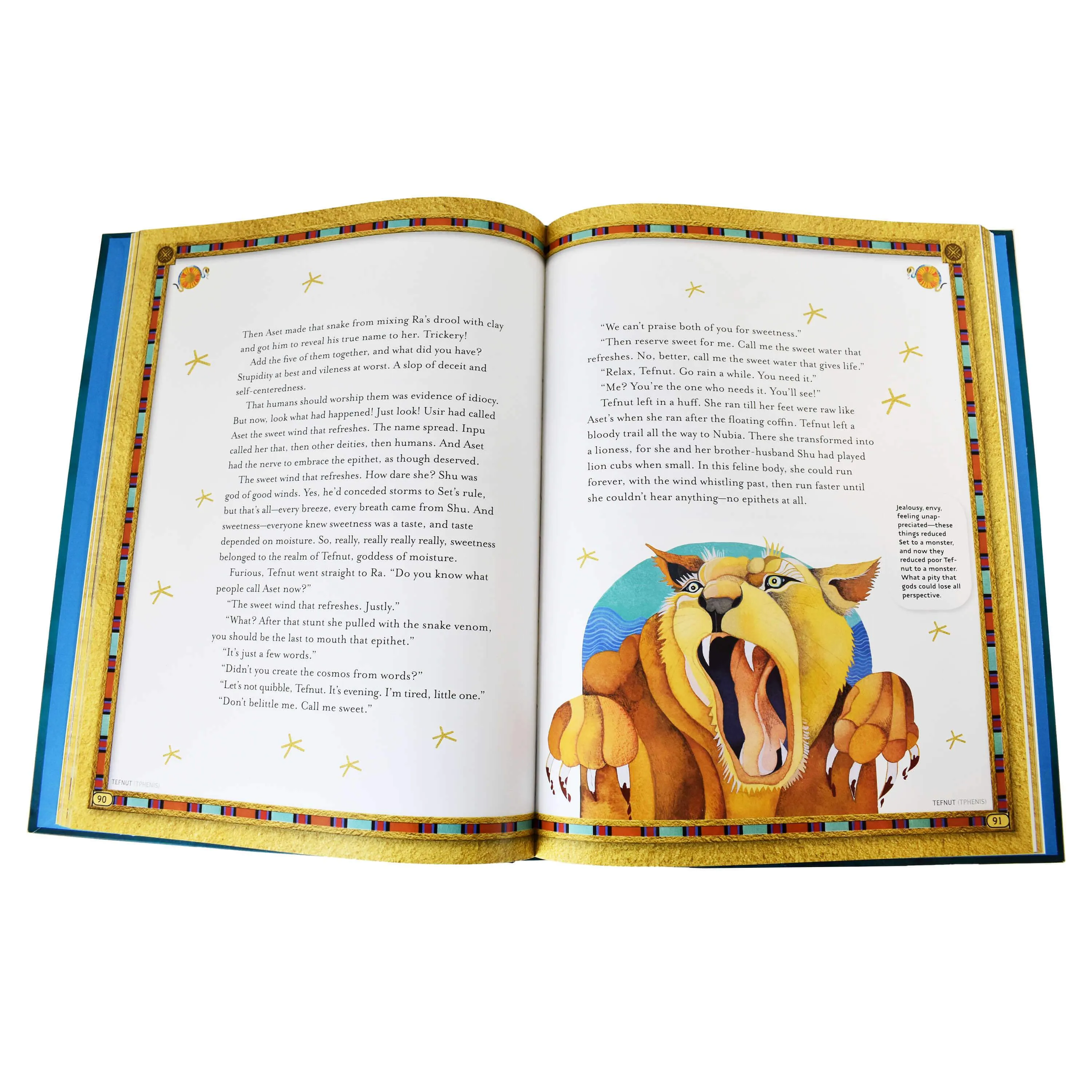 Treasury Of Egyptian Mythology: Classic Stories of Gods, Goddesses, Monsters & Mortals By Donna Jo Napoli - Ages 7-9 - Paperback