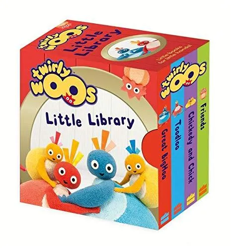 Twirly Woos Little Library 4 Board Books Set - Ages 0-5 - Board Book
