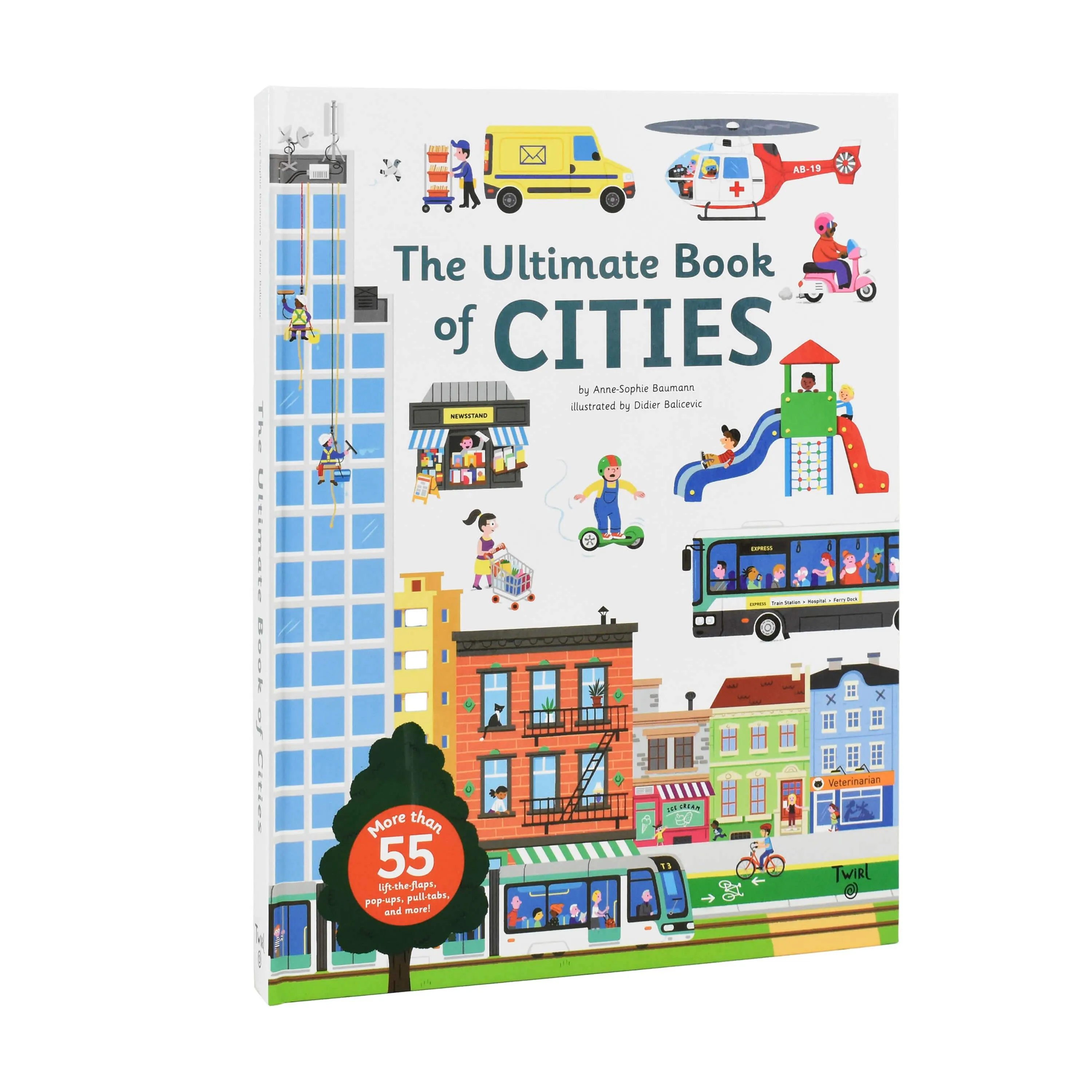 Ultimate Book of Cities by Sophie Bordet-Petillon - Ages 0-5 - Hardback