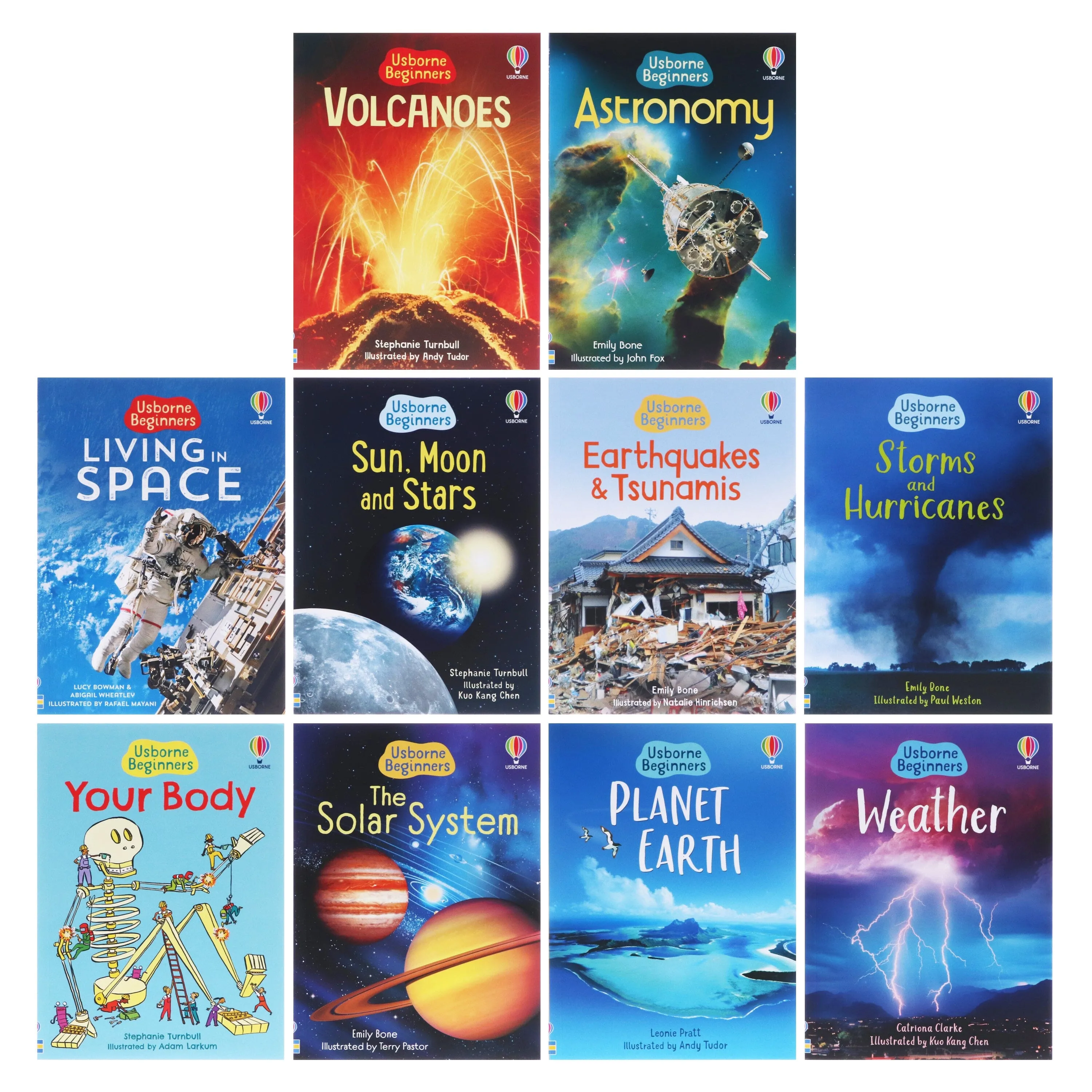 Usborne Beginners Science 10 Books Collection - Ages 4-10 - Paperback