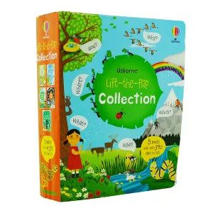 Usborne Lift-the-Flap Collection 5 Books Set - Ages 3  - Board Book
