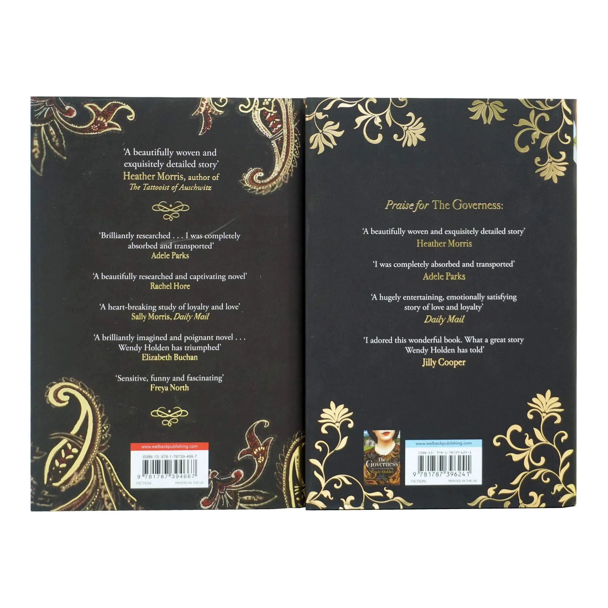 Wendy Holden Collection 2 Books Set (The Governess, The Duchess) - Fiction - Hardback