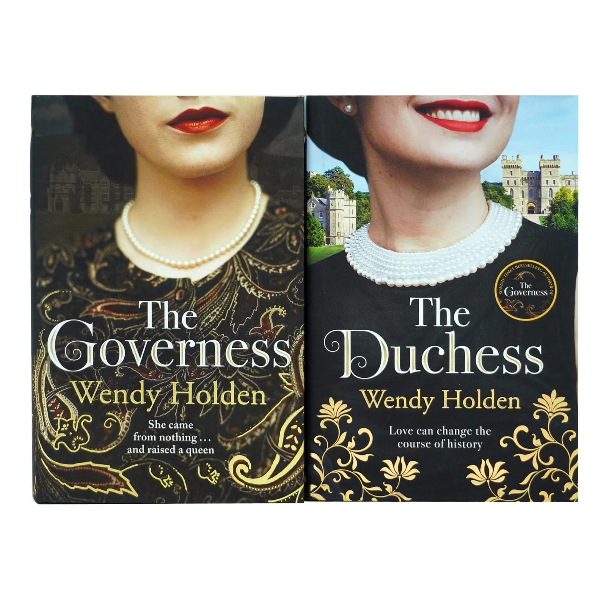 Wendy Holden Collection 2 Books Set (The Governess, The Duchess) - Fiction - Hardback