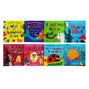 What The Ladybird Heard Next 8 Books Set By Julia Donaldson & Lydia Monks - Ages 5-7 - Paperback