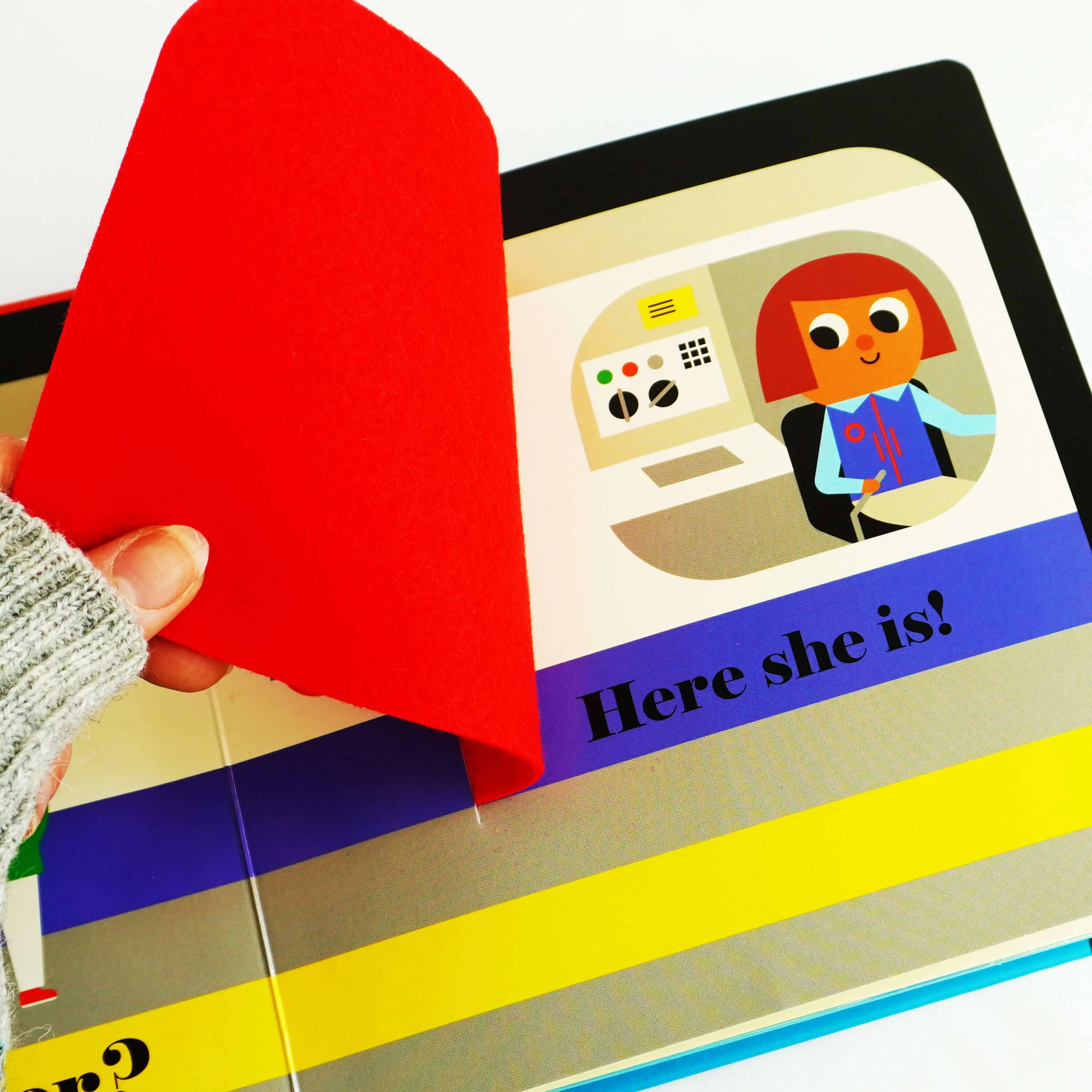 Where's Mr King? (Felt Flaps) by Ingela P Arrhenius - Ages 3  - Board Book