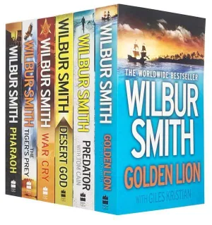 Wilbur Smith 6 Books Collection Set - Fiction - Paperback