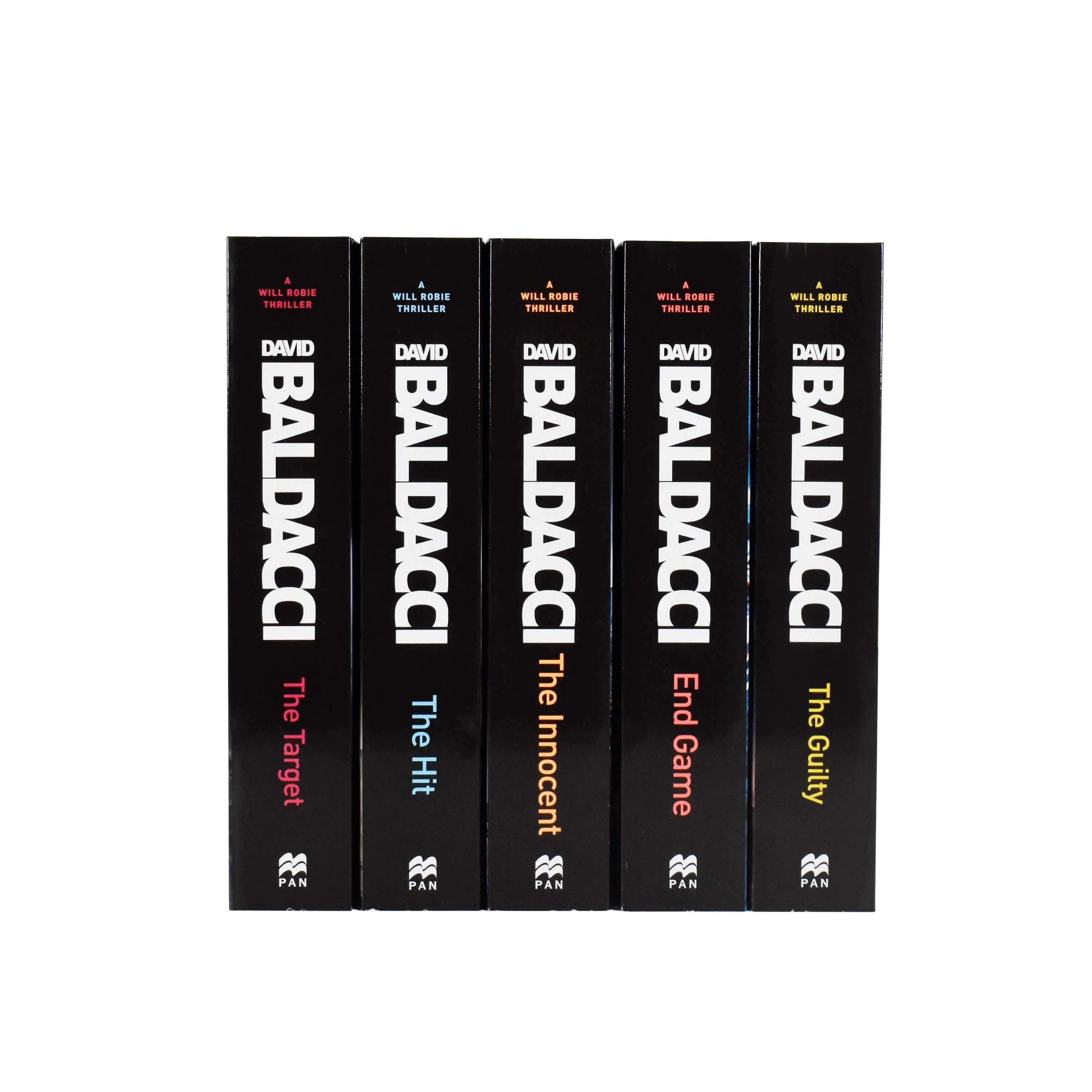 Will Robie Series 5 Book Collection by David Baldacci - Fiction - Paperback