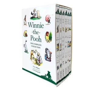 Winnie-The-Pooh The Complete Collection 6 Books Set By A. A. Milne - Ages 7-9 - Paperback