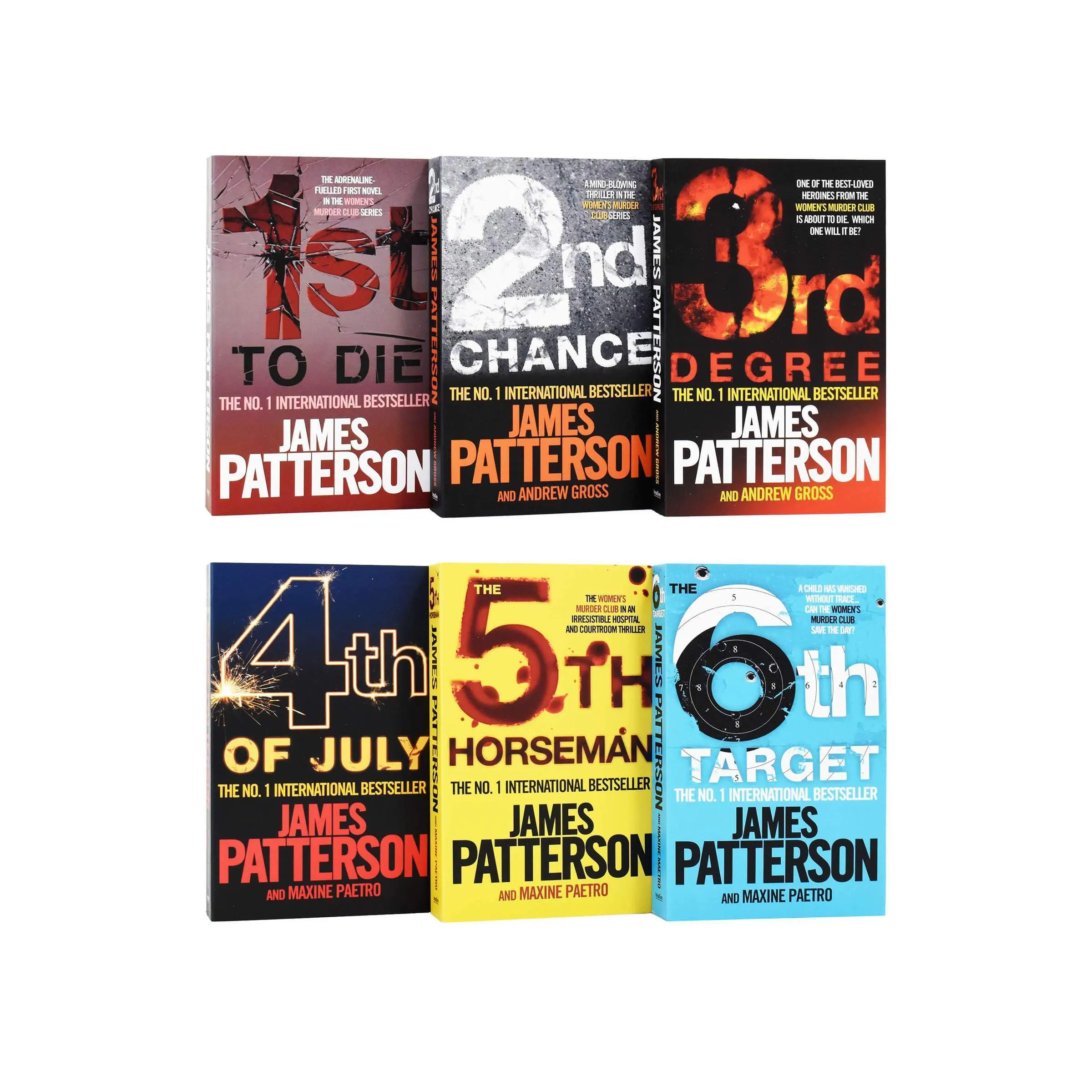 Women's Murder Club by James Patterson: Books 1-19 Collection Set - Fiction - Paperback
