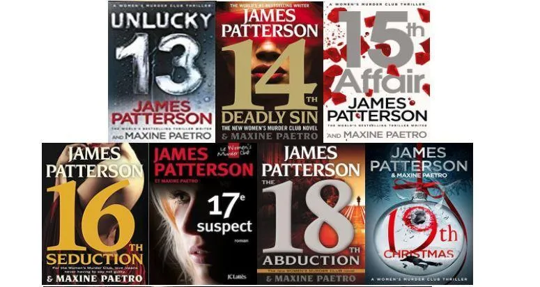 Women's Murder Club by James Patterson: Books 1-19 Collection Set - Fiction - Paperback